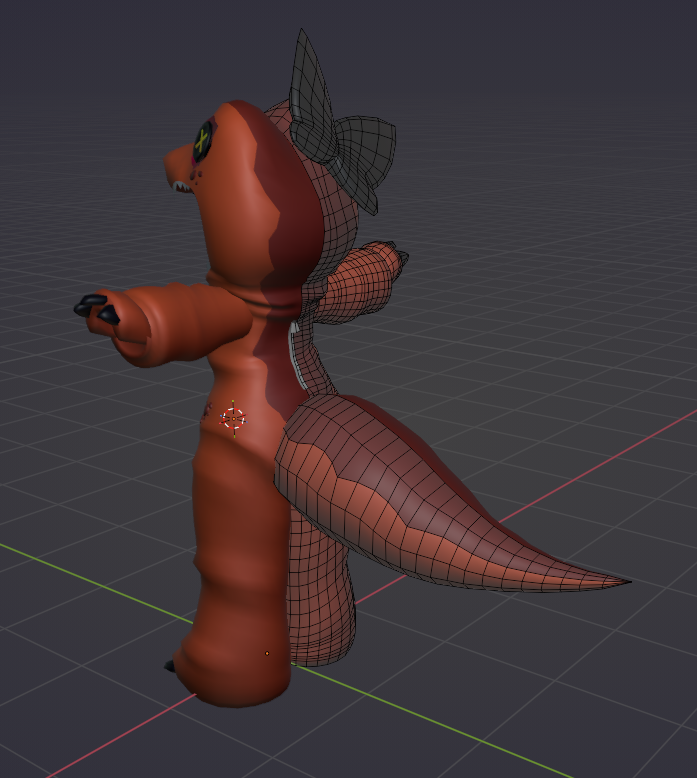 if people want this lmk, she's modeled from scratch, rigged, and has custom textures now!