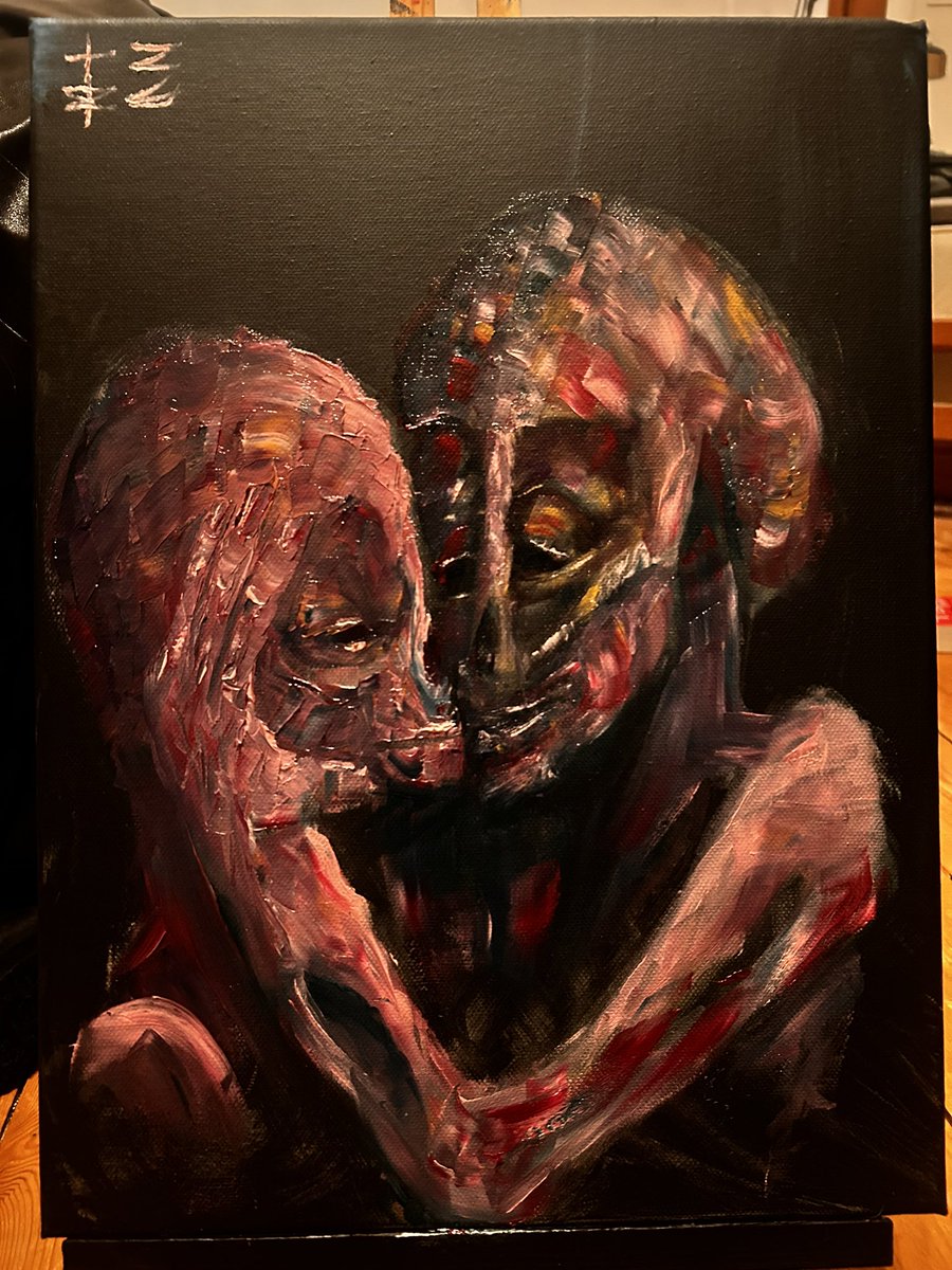 Lovers
Oil on canvas
30x40cm