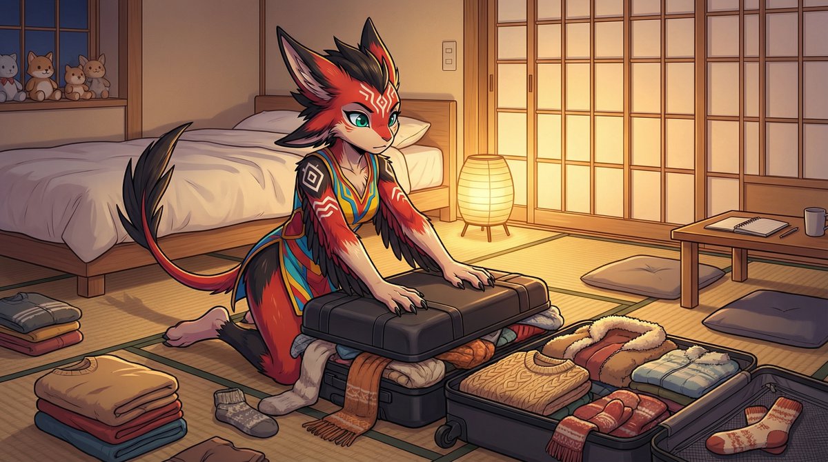 packing for the next trip