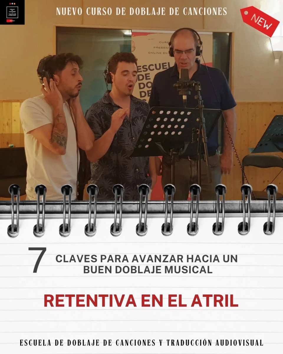 🎤 Escuela de Doblaje de Canciones 🎤 tweet media
