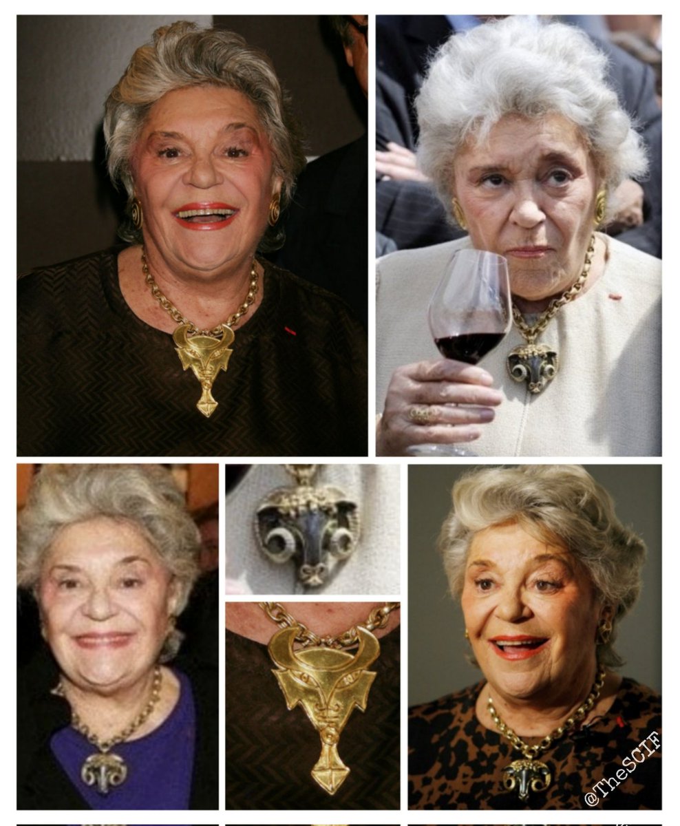 Philippine Mathilde Camille, Baroness de Rothschild proudly wearing a horned goat or "Baphomet," around her neck for the world to see.

The simplest way to put it is that these families literally worship evil itself.

When they show you who they are, believe them.