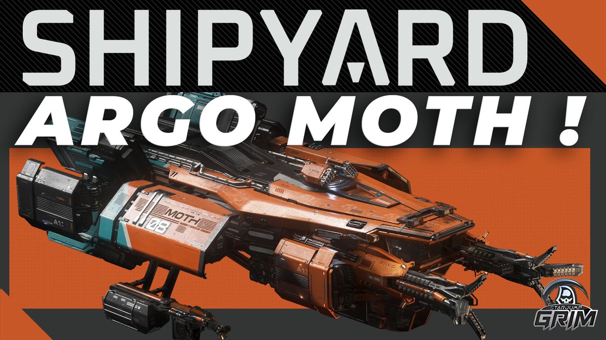 starjumporg's tweet photo. Starjump Shipyard is going live right now! Let's deep dive the Argo MOTH and do a MOTH GIVEAWAY! Head on over to https://t.co/FuZdjf4JLR https://t.co/rSrMin7GVu