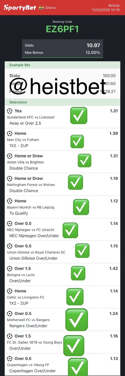 HeistBet's tweet photo. 10+odds posted on x and telegram booom💥💥💥💥💥💥💥💥💥💥💥💥💥💥💥
12+odds posted on my vip platform boooom💥💥💥💥💥💥💥💥💥💥💥💥💥💥

To be sincere I don’t understand why HeistBet is underrated 

Quality and quantity 😭😭😭😭

First 290 comments will receive 50 cedis each https://t.co/R6LV4BqSwq