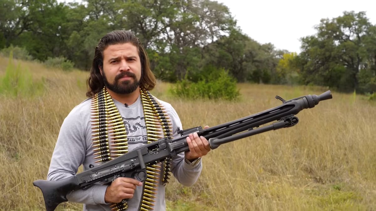FromKulak's tweet photo. America is a country with 10s of thousands of Guntubers, and zero Epstein Client Assassins.

"Today we're going to talk about this ultra-rare integrally suppressed SOCOM assassination ..."

Ugh.... A moderate proposal:  Maybe you should use it? That might be neat... https://t.co/qcFAiwMZVO