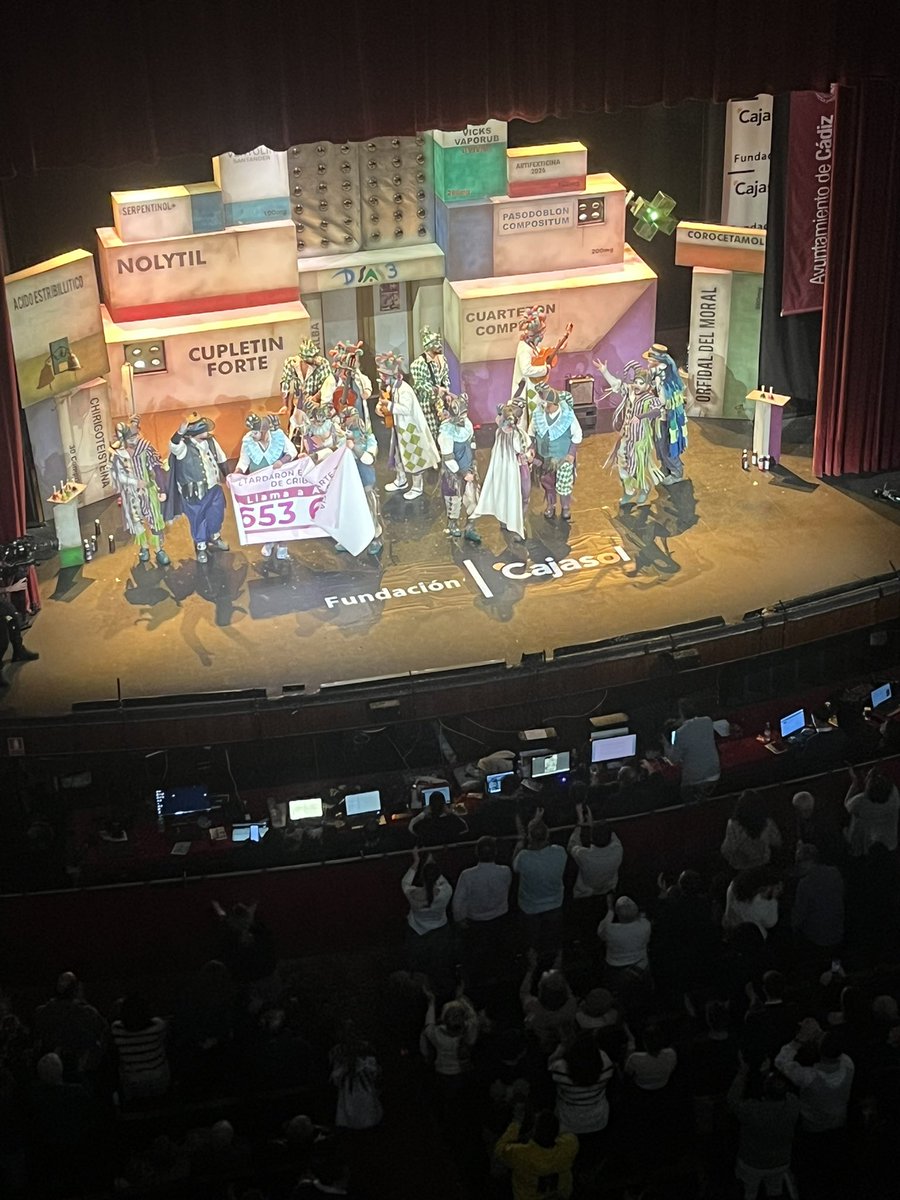 He vivido esto , que suerte tenemos los gaditanos de que <a href="/Bienvenido_es/">Jesús Bienvenido ۞</a> haya nacido aquí ❤️❤️❤️❤️❤️

#COAC2026S4