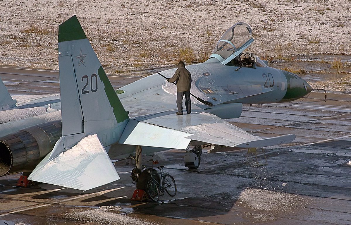 The size of things
Su-27 vs human vs bicycle
#Sukhoi