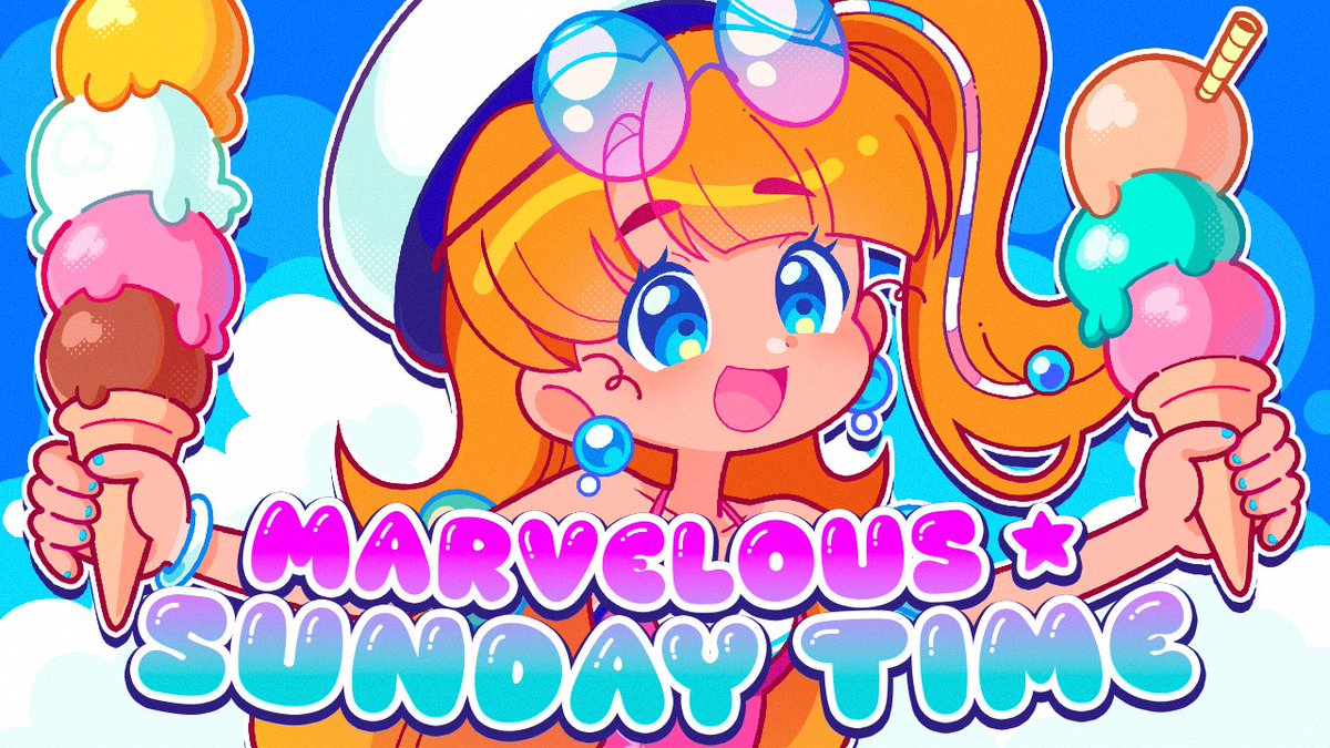 marikyuunVT's tweet photo. [COVER ANNOUNCEMENT]
Tomorrow, my song cover is coming out!! Marvelous Sunday Time from Umamusume: Pretty Derby ☀️🐎

📅 Feb 12th 6pm UTC | 10am PST | 1pm EST
🔗 below ⬇️ https://t.co/rrRYh5pyE2
