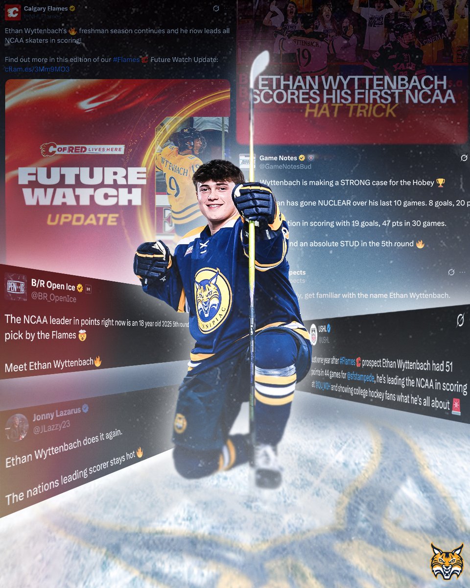 Putting the hockey world on notice 👀

#BobcatNation x #NCAAHockey