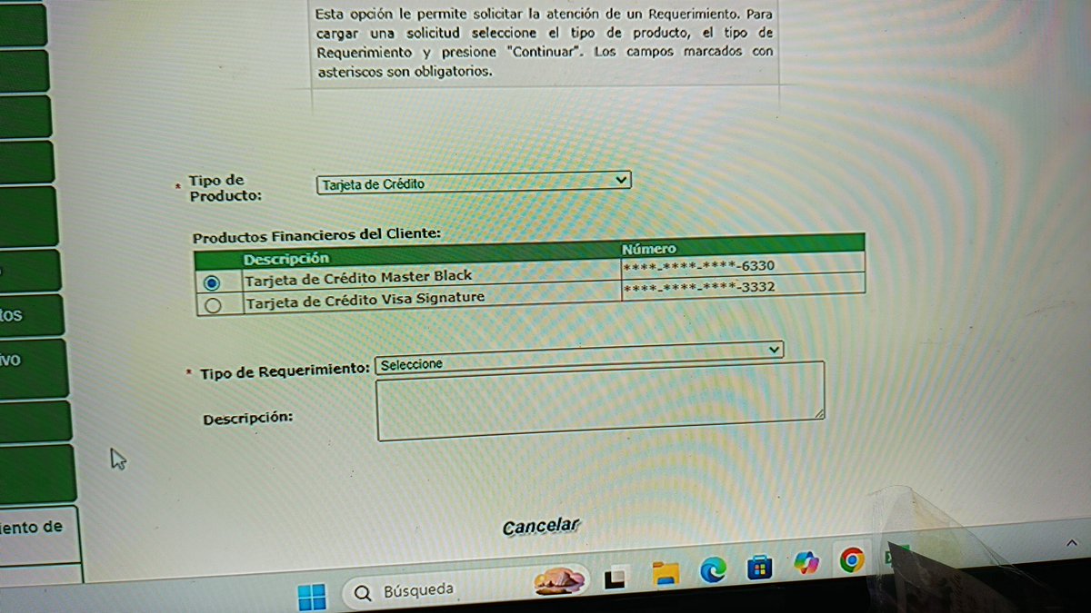 David_MirandaxD's tweet photo. Tengo tarjetas de crédito aprobadas y nunca me notificaron, estoy tratando de hacerles un seguimiento por medio de banesconline pero no me deja por qué nunca me las activaron, como hago para ubicarlas? @Banesco @baneskin https://t.co/72dB7TrgjA