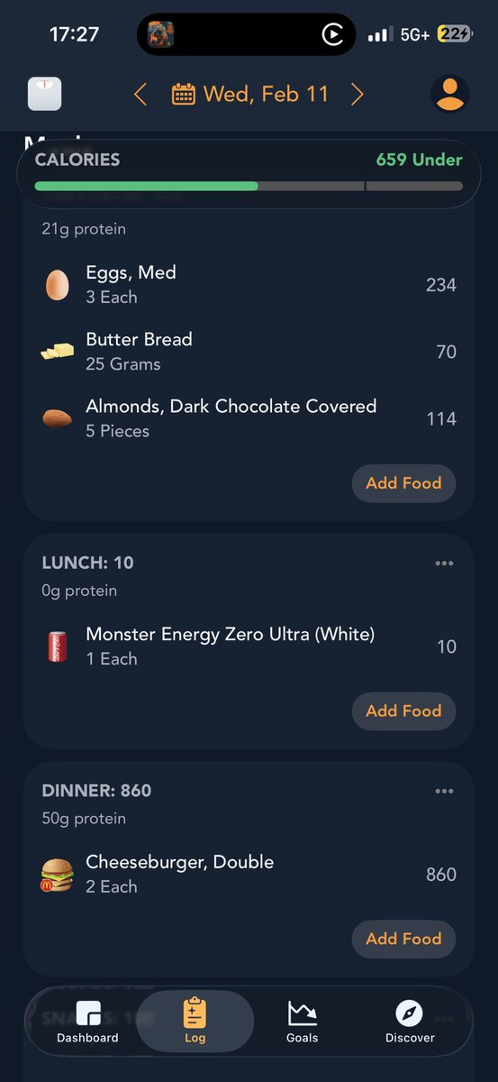 I’m hitting my macros today