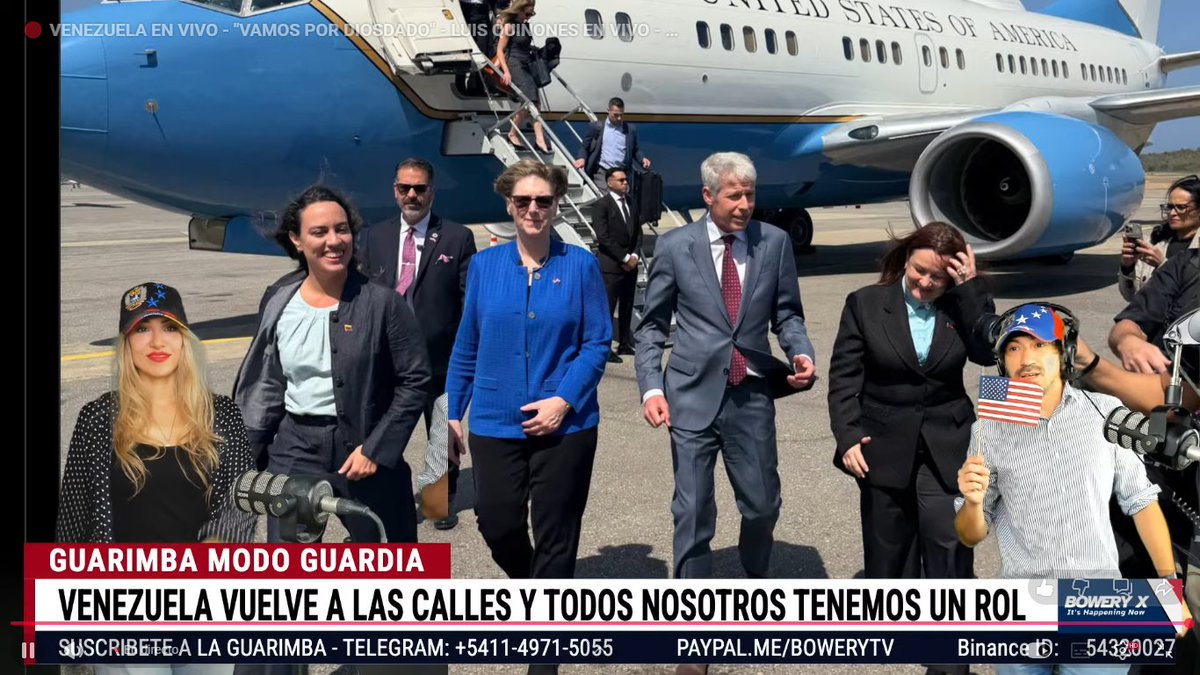 RGDVZLA's tweet photo. Vaaaaaamos viejoooooo Bienvenido a Venezuela el Secretario de Energía de EEUU Chris Wright. @ENERGY @SecretaryWright @usembassyve @POTUS . Venezuela feliz con uds. #IndependenceGeneration #GeneracionIndependencia @ChacoCma @GastonLevar @hacemosguarimba https://t.co/X5etvCbB5G