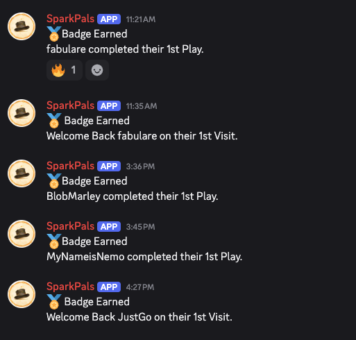 Recognizing some of today's island visitors
<a href="/SirLarald/">fabulare.zil</a> <a href="/CrypticNemo/">MyNameIsNemo</a>