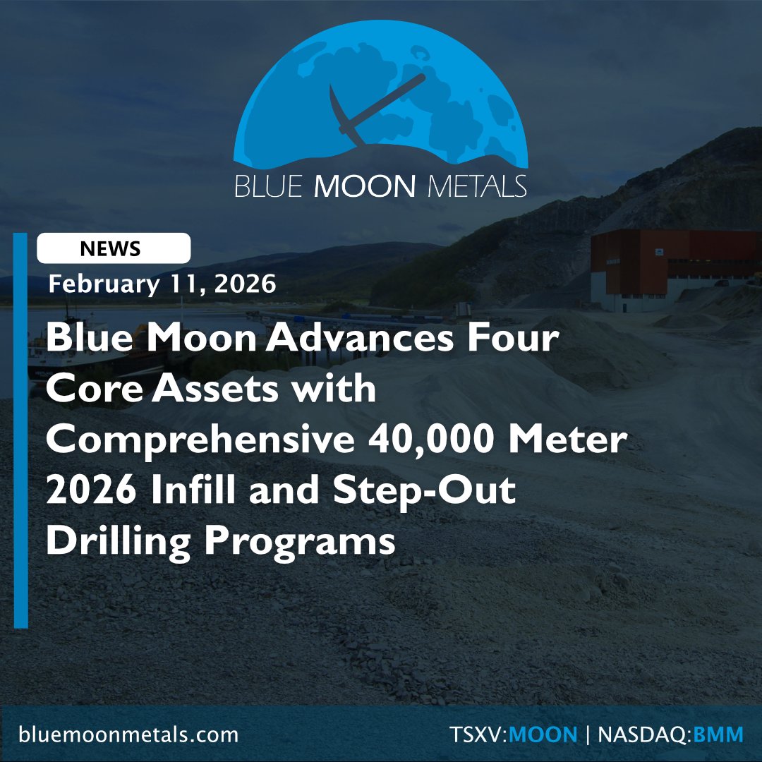 Blue Moon Metals Inc. MOON:TSX-V | BMM:NASDAQ tweet media