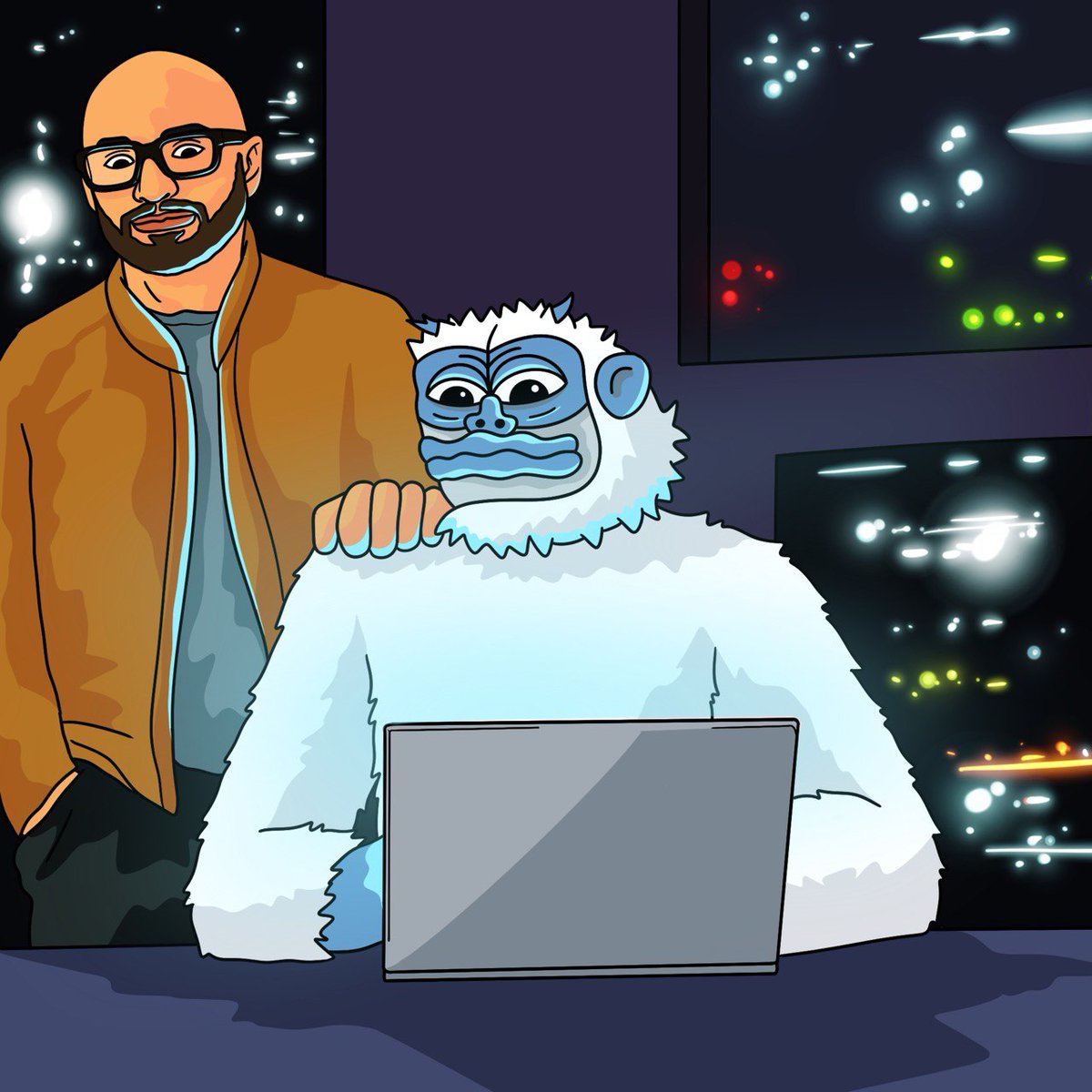 In the lab with <a href="/EmanAbio/">Adeniyi.sui</a> tn 🥶