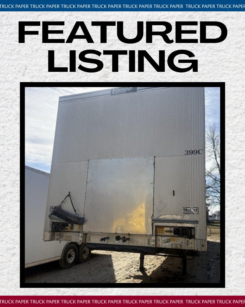 truckpaper's tweet image. 🚛 Truck Paper Featured Listing ✨

2006 TRAO 48’ Spread Axle Flatbed Equipped with Conestoga Rolling Tarp!

✅ 48’ Length ✅ Spread Axle ✅ No-Tarping Required ✅ Solid Steel Frame ✅ Ready to Hook &amp;amp; Haul

Full specs ➡️ ow.ly/SrcS50Ye2o8

#TruckPaper #Flatbed #Conestoga