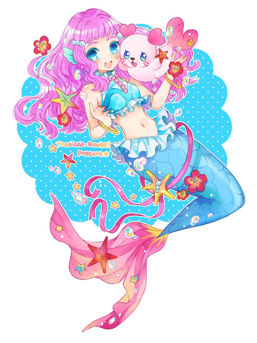 ローラ(プリキュア) 「定期的にトロプリ見返したくなる またローラちゃんとくるるん描きたいなぁ」|すみすのイラスト