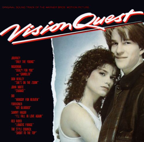 OldSchool80s's tweet photo. Feb 12, 1985: the Vision Quest soundtrack album was released for sale. #80s https://t.co/CYy4dGNkPX