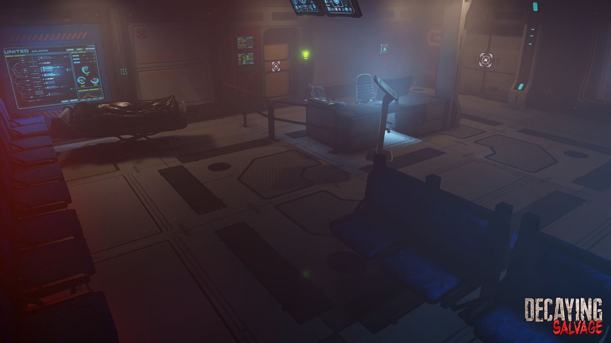 Now entering the Medical Foyer.

Wishlist Decaying Salvage on Steam!

#IndieGame #IndieDev #IndieHorror #SurvivalHorror #SciFiHorror #GameDev