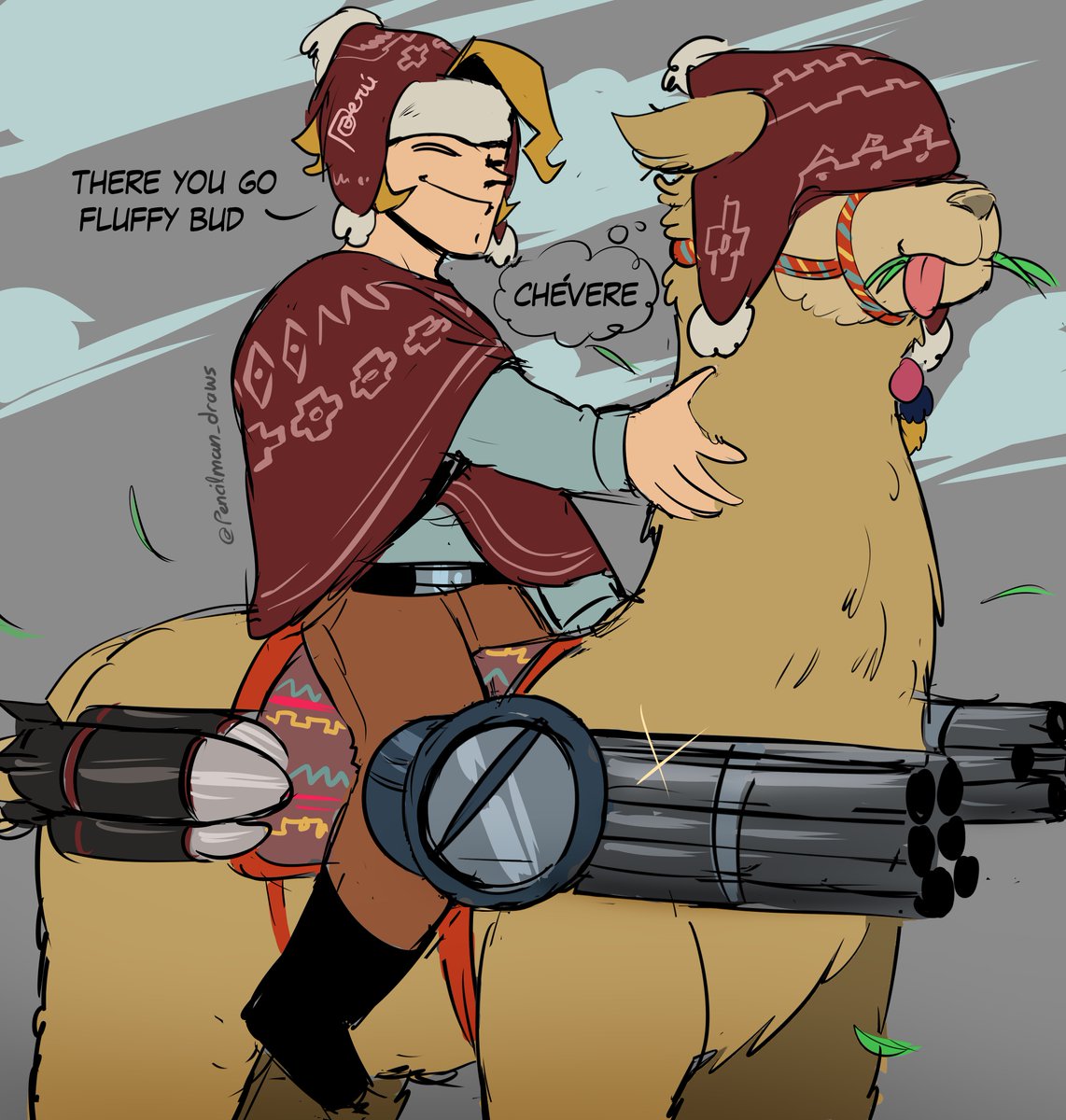 El PE SLUG 🇵🇪🦙#metalslug 
la mejor arma contra la corrupción