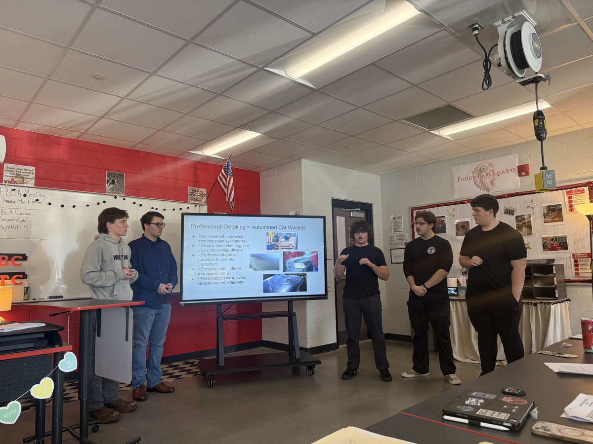 Today at BCTC, a wonderful presentation by Turner Industries and an impressive first round of the Dare to Dream competition!