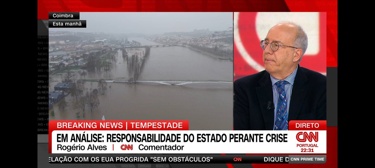 Especialista de proteção civil e cheias. Só em Portugal!