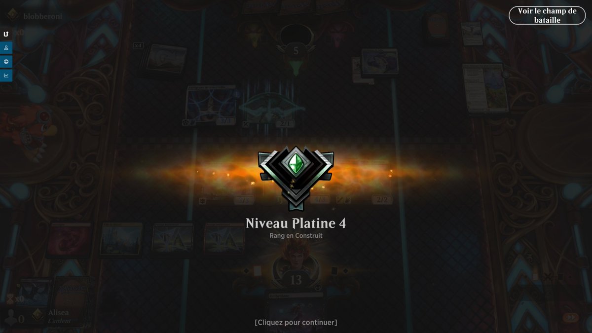 F_Alisea's tweet photo. Passage platine avec le Rakdos Monument https://t.co/Wyg6Z8Myim