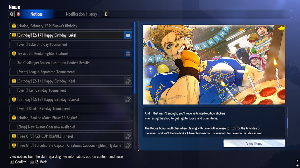 Happy birthday Luke Sullivan.

Too bad you suck as a character right now.