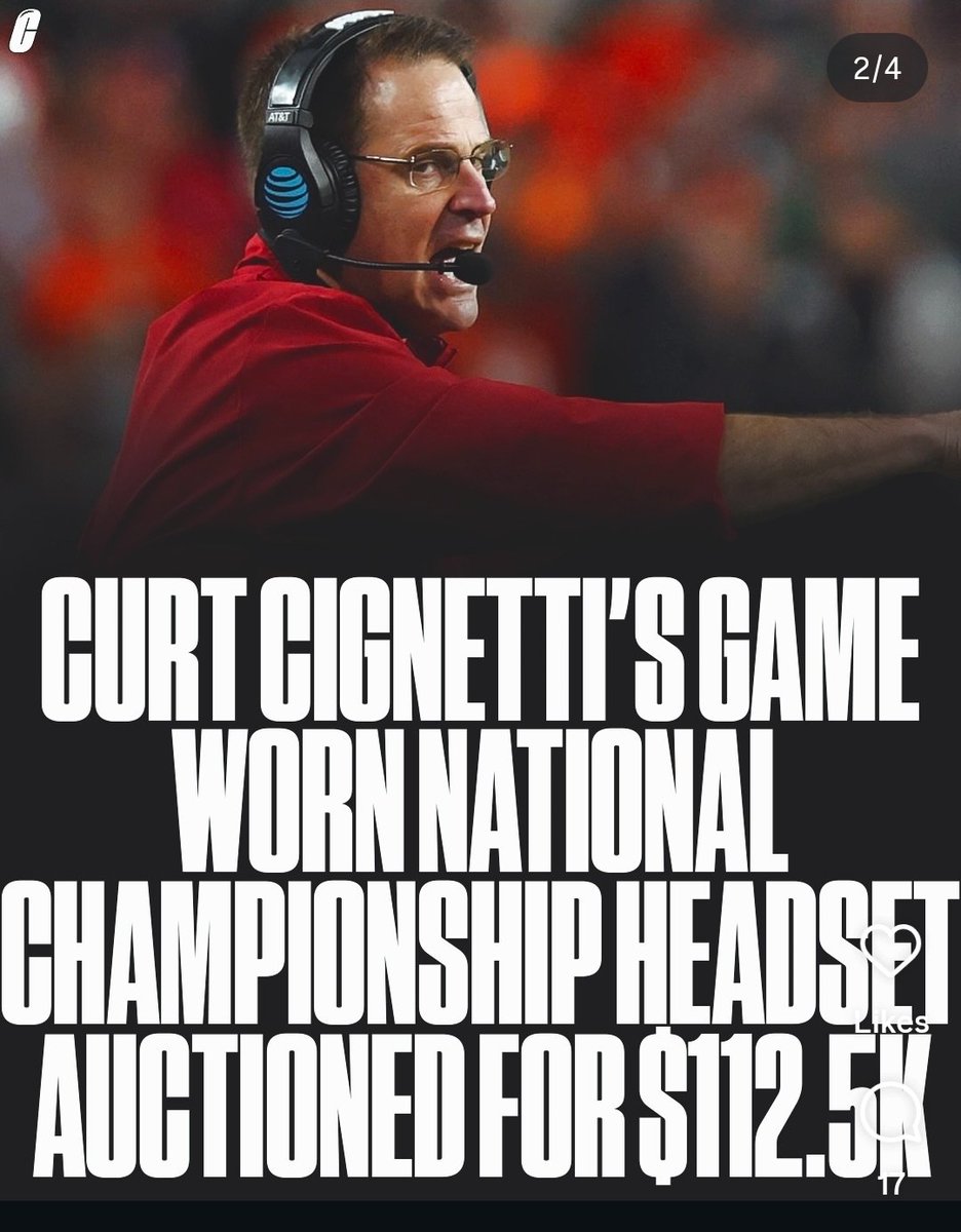 garypegues's tweet photo. Not suprising. The Best wear the Best. @CoachComm 🎧 . They can't afford NOT to.  Auction # is going ☝️! @IndianaFootball https://t.co/8uFsKC5a11