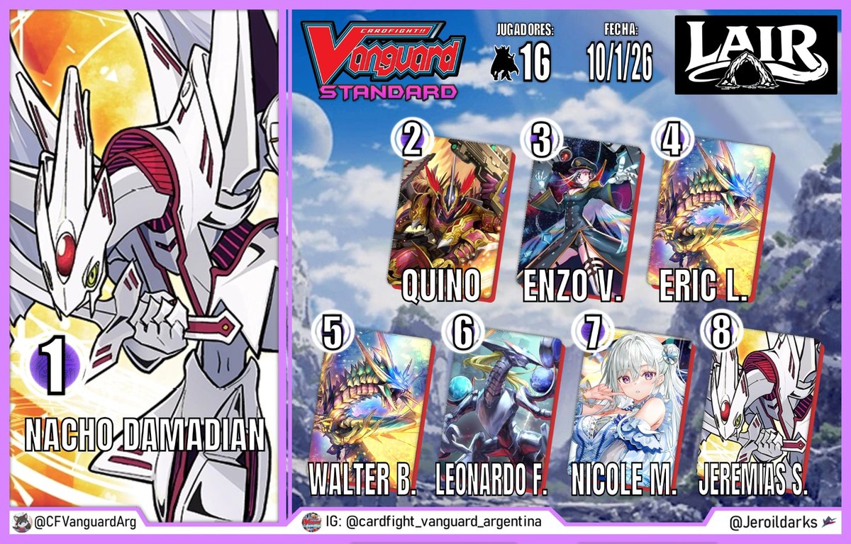 Cardfight Vanguard Argentina tweet media