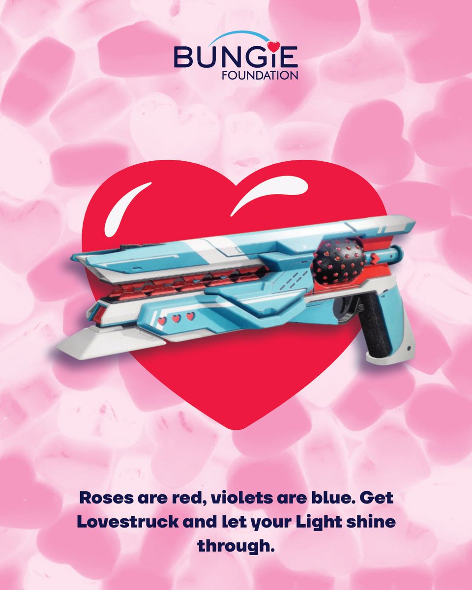 Love is in the air, Lightkeepers 💘

The Lovestruck Ornament is available FREE in Eververse as part of the Hello, Lovely Valentine’s Day Package.

Grab it and help spread the Bungie Foundation love ❤️