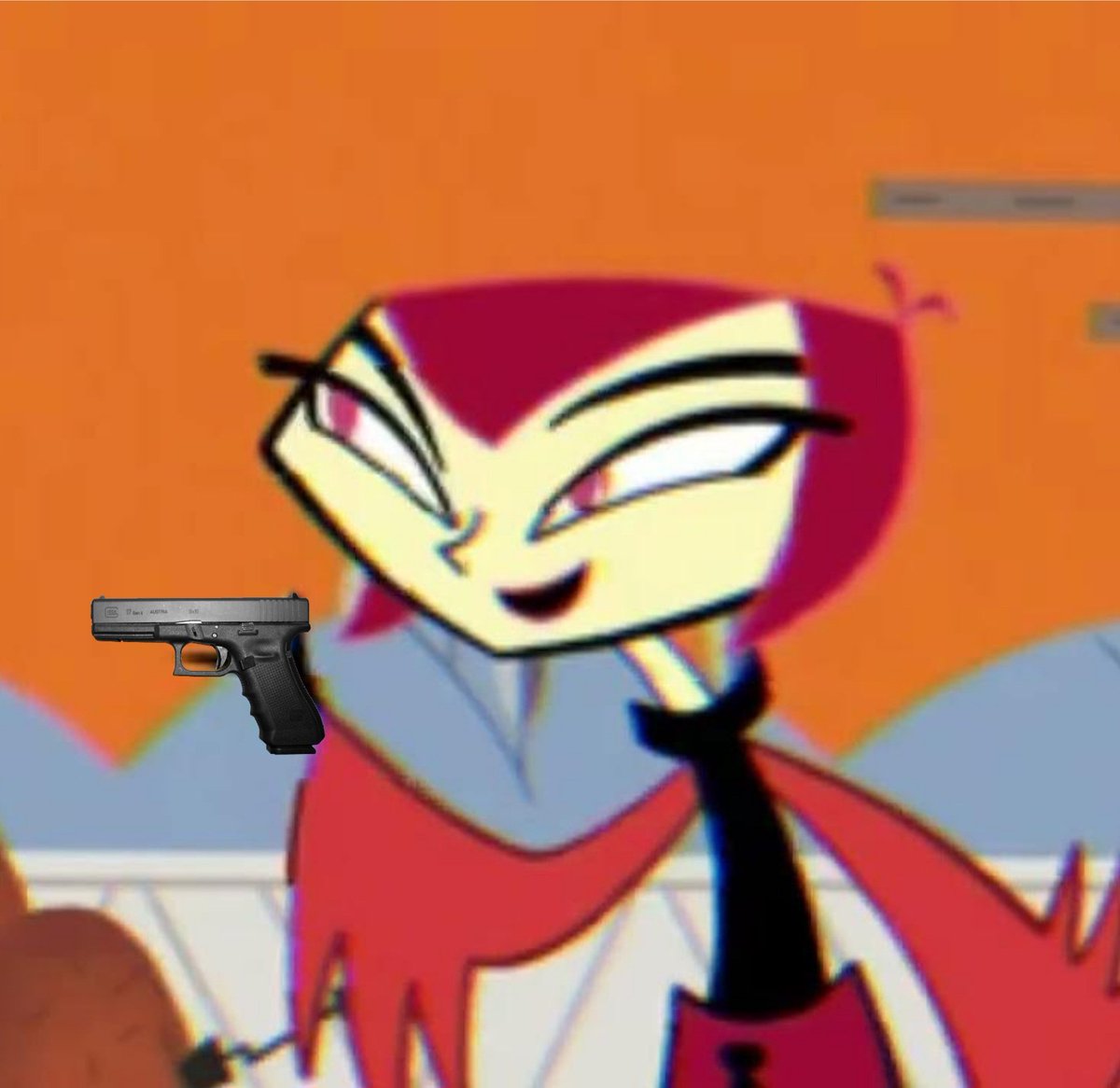 A mi me muerde una de esas cosas y esta seria mi reacción automática y tolerante 
(Le va a quedar más plomo en la cabeza que craneo)