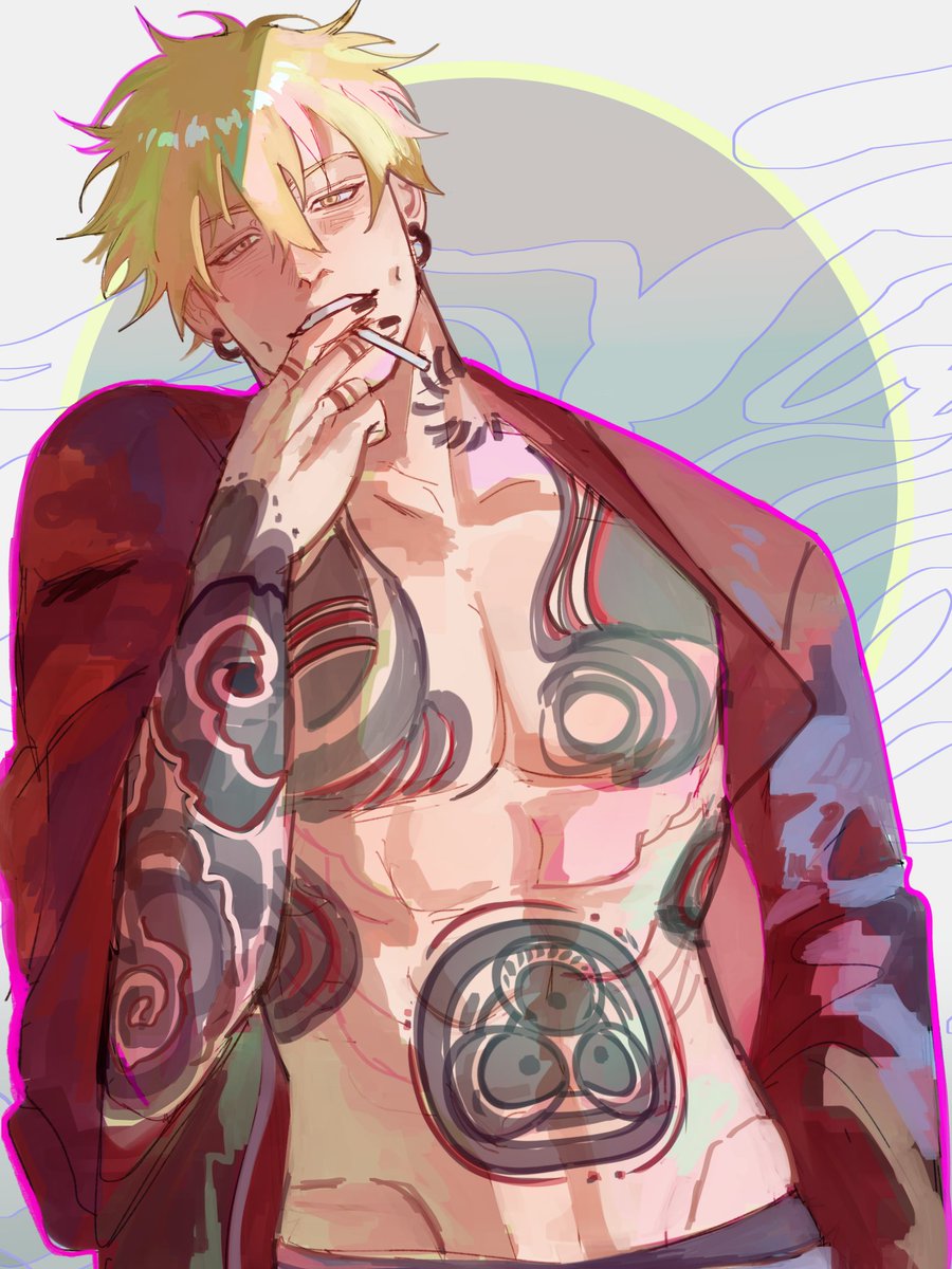 still_sleepless's tweet photo. Commissioned some Enjin art from the lovely @Rezijellyfish0 and he's so beautiful yippee!!!! https://t.co/BIkPe1Ku0K