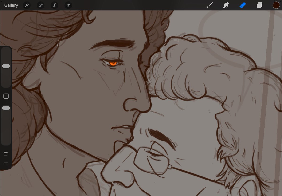 drinkbatmilk's tweet photo. The brief is heartbreak 🟠w🟠 

Working on my contribution for @DMComicProject 🫶 https://t.co/34HmS32qHW