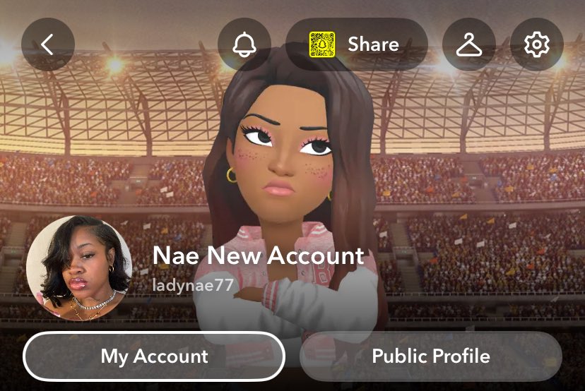 New snap ✨ LadyNae77 ✨ let’s hope this the final account, no more bans
