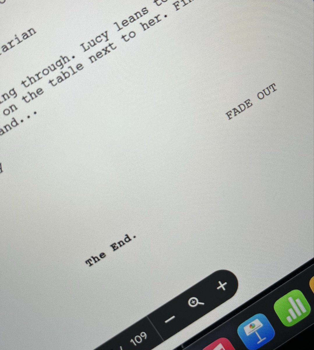 New Christmas spec script DONE.

…now who wants to buy it?