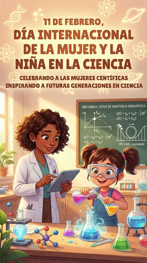 Mujeres #Científicas inspirando a futuras generaciones en #Ciencia.

Mujeres y #Niñas que transforman el mundo y mejoran nuestro futuro.

#DiaInternacionaldelaMujerylaNiñaenlaCiencia 
#MujeresDeNegocios <a href="/CMN_Oficial/">Mujeres de Negocios</a> 
#LideraTuFuturo
#Ciencia #Tecnología