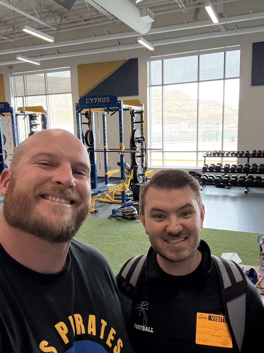 Coach Dylan Harbaugh tweet media