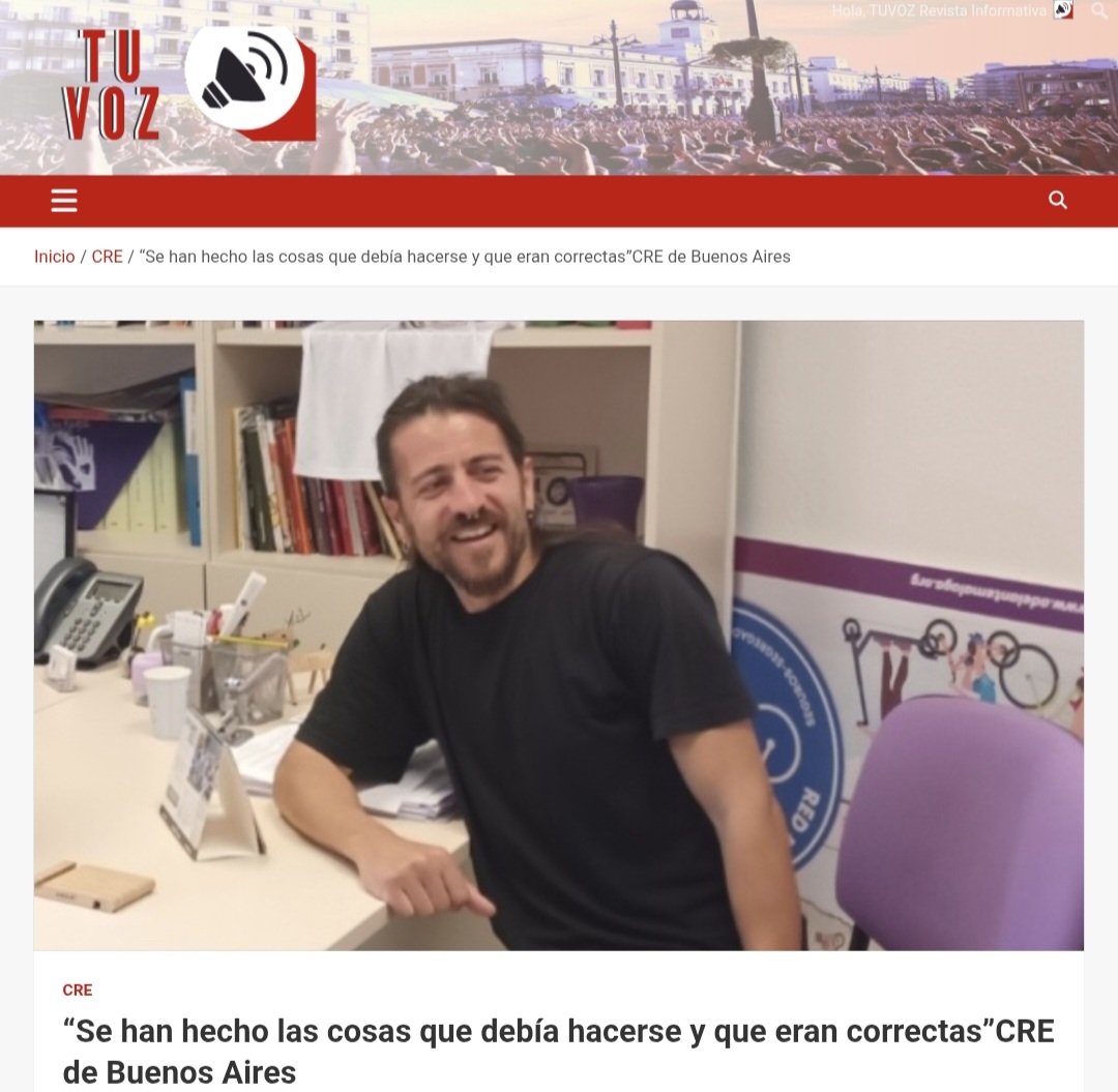 “Se han hecho las cosas que debía hacerse y que eran correctas”CRE de Buenos Aires.

Entrevista a : Diego Samiguel, Consejero del Consejo de Residentes de Españoles en el Consulado de Buenos Aires. 
“Muchos de los pregoneros de VOX que tenemos en nuestro territorio nacional
