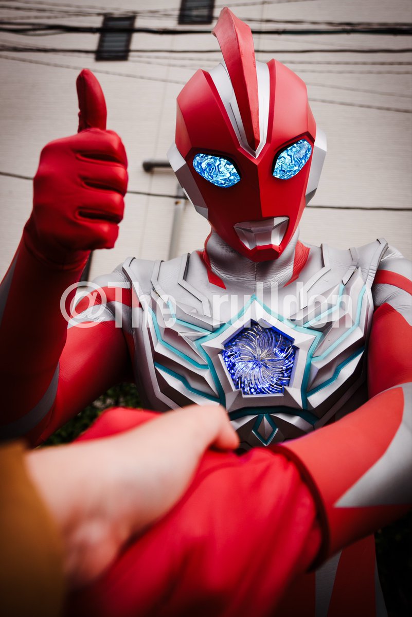 サムズアップ
#ウルトラマンオメガ
#花博記念公園ハウジングガーデン