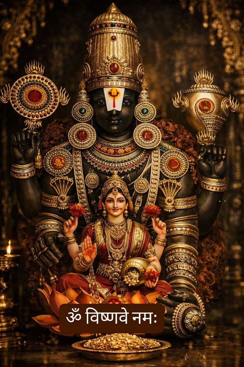 शुक्लाम्बरधरं विष्णुं शशिवर्णं चतुर्भुजम्।
प्रसन्नवदनं ध्यायेत् सर्वविघ्नोपशान्तये॥

शुक्लाम्बरधरं विष्णुं शशिवर्णं चतुर्भुजम्।
प्रसन्नवदनं ध्यायेत् सर्वविघ्नोपशान्तये॥

ॐ विष्णवे नमः
जय श्री हरि ✨️