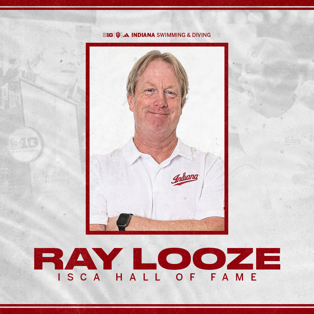 IndianaSwimDive's tweet photo. Leading a legacy. 

Congratulations to head coach @IURayLooze on joining the ISCA Hall of Fame Class of 2026. 

More: https://t.co/rI9QNrmns8 https://t.co/a8xZbpPz69