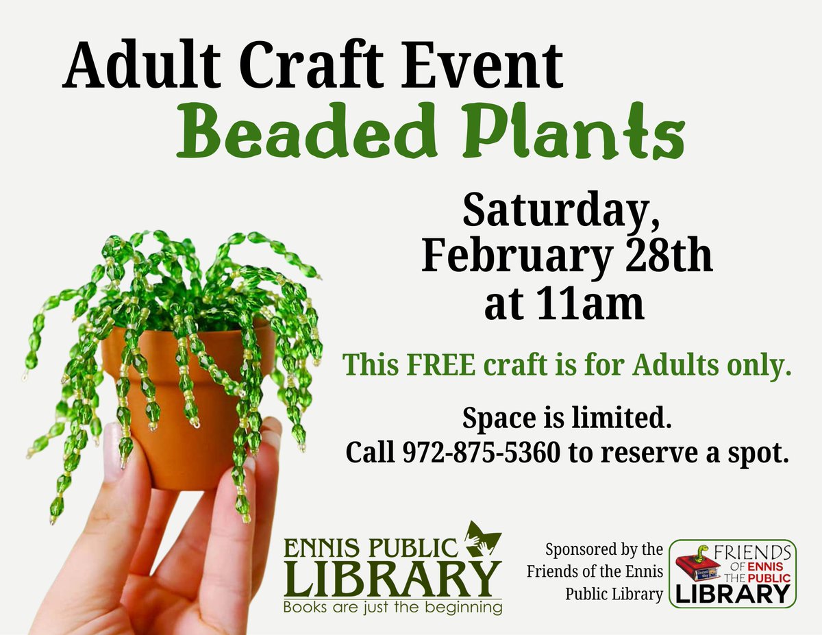 Ennis Public Library tweet media