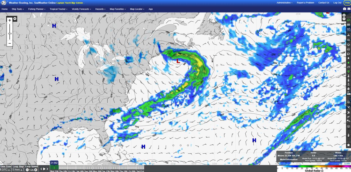 What's the weather like near you? It's a light snow day here in Upstate New York! Whatever latitudes you sail at, we've got a weather forecast for you. Contact us today to schedule services!