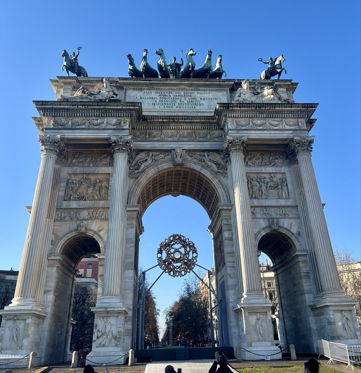 TCurrah1987's tweet photo. Days 2 &amp; 3 in Milan 
Olympic Records, Olympic rings, Olympic cauldron &amp; cat cafe
#MilanoCortinaOlympics2026 https://t.co/MPcLCPzY78