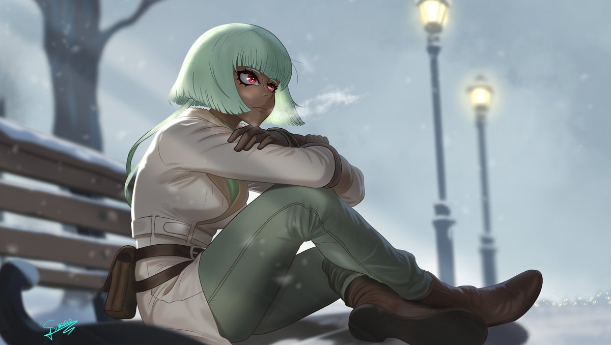 I'm late cause i was sick but you voted for her and her she is Emerald Sustrai ! 
#RWBY #rwbyfanart #rwbyfandom #EmeraldSustrai #digitalart #digitalartwork #DigitalArtist