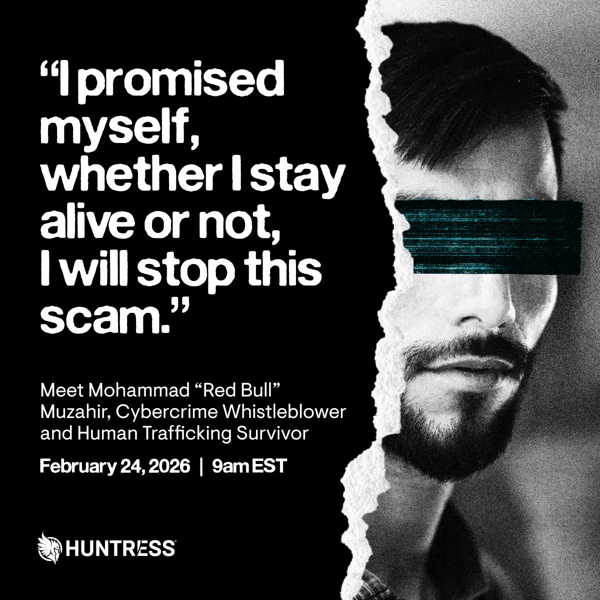 Meet Mohammad “Red Bull” Muzahir.

He risked his life to expose how organized cybercriminal enterprises operate.

And on February 24, he’s sharing what he saw.

This is the human cost of cybercrime, as told by the man who survived it.

Save your spot: okt.to/EubCNm