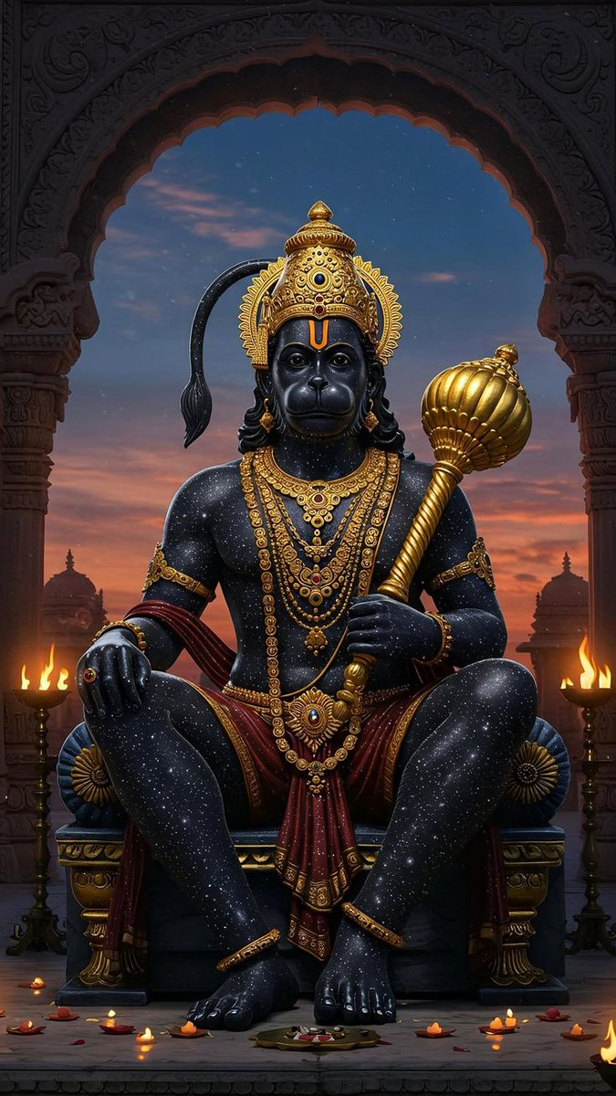 शक्ति‚ भक्ति और निष्ठा के प्रतीक हैं श्री हनुमान‚ जिनके चरणों में समर्पण से मिलता है अद्भुत साहस और संकटों से मुक्ति।

जय बजरंगबली 🙏