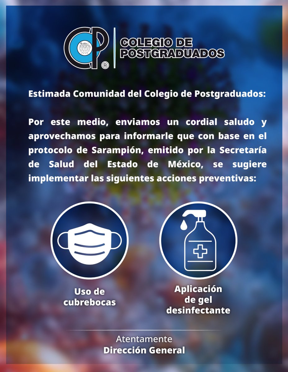 Colegio de Postgraduados tweet media