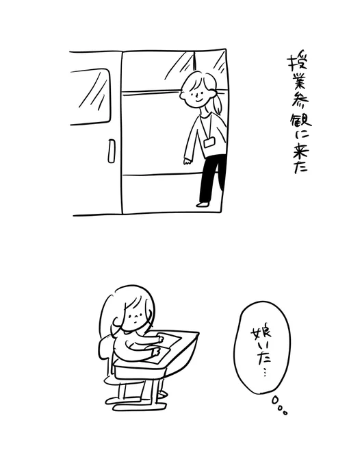 それぞれの参観 