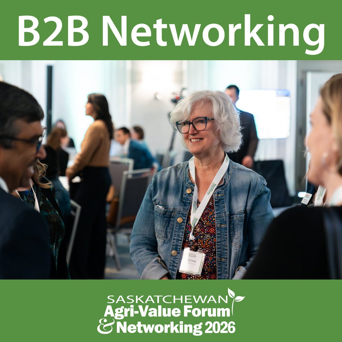 We’re launching a pre-arranged B2B Networking session on May 1 at the Agri-Value Forum. Meet curated matches, explore partnerships, and advance your business goals. Registration closes March 31. Secure your spot: saskagrivalue.com
#SKAgriValue2026 #Saskag <a href="/FCCagriculture/">Farm Credit Canada</a>